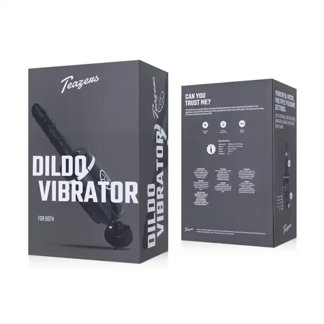 Teazers - Thrusting Dildo Vibrator. Zzaawansowana maszyna dla osób szukających intensywnych doznań, oferująca różnorodne tryby pchnięć oraz prędkości wibracji