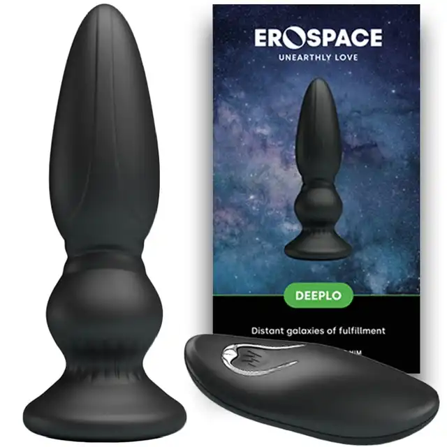 Erospace - Deeplo. Wibrujący korek analny 12 trybów ekstazy w zupełnie nowej odsłonie