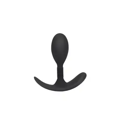 Chisa - Black Mount Anal Play Plug S. Idealny dla początkujących plug analny z wysokiej jakości silikonu