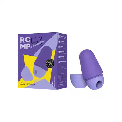 Romp - Free X. Kompaktowy stymulator łechtaczki z technologią Pleasure Air.