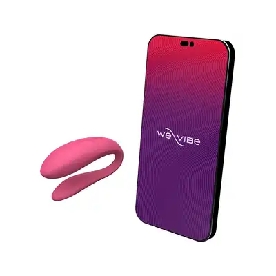 We-Vibe Sync Lite Pink. Intuicyjny wibrator, wspólne wibracje, idealny dla początkujących par, w kolorze różowym