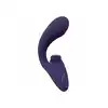 Vive Gen - Triple Motor G-Spot Vibrator with Pulse Wave and Vibrating Bristles - Purple