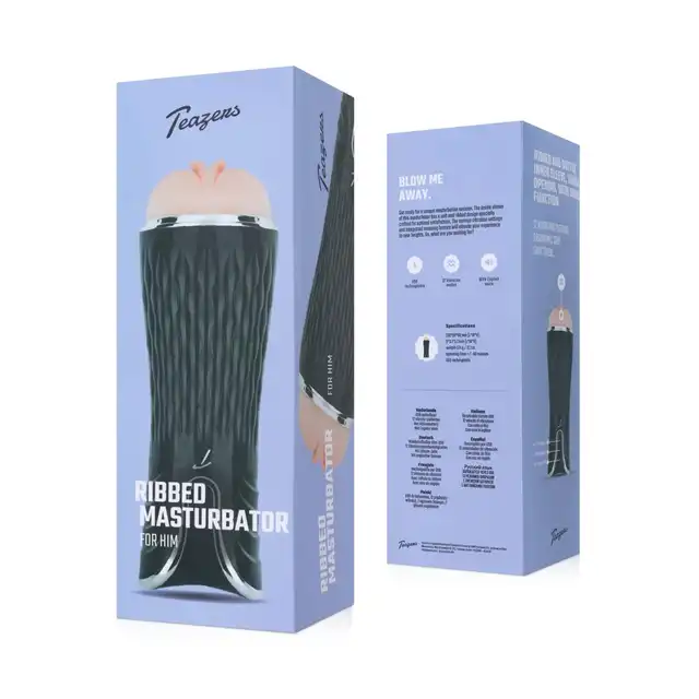 Teazers - Electric Masturbator. Męski maturbator z funkcją jęczenia i wibracji, intensywna przyjemność z nowoczesną technologią