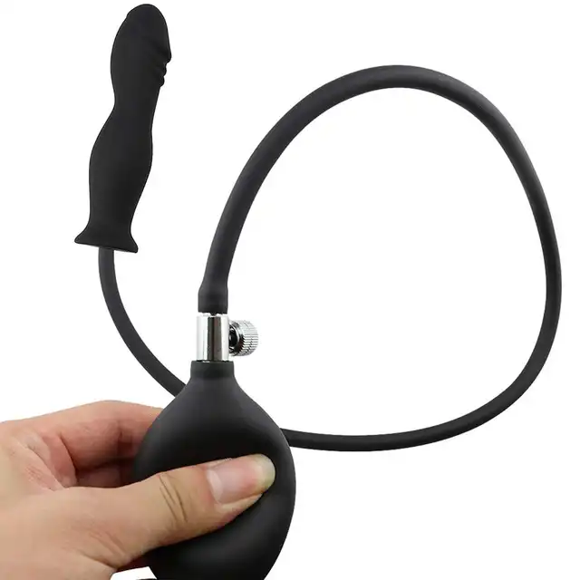 Erospace - Wild Play Inflatable Anal Plug. Pompowany korek analny, intensywna stymulacja i pełna kontrola doznań
