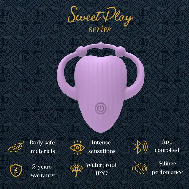 Erospace - Sweet Play Wibrating Massager. Masażer sterowany aplikacją, nowoczesna przyjemność na wyciągnięcie ręki