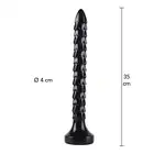 Hidden Desire - Extreme Anal Snake XXL 35cm. Ekstremalne dildo analne XXL, PVC, z szeroką podstawą w kształcie węża