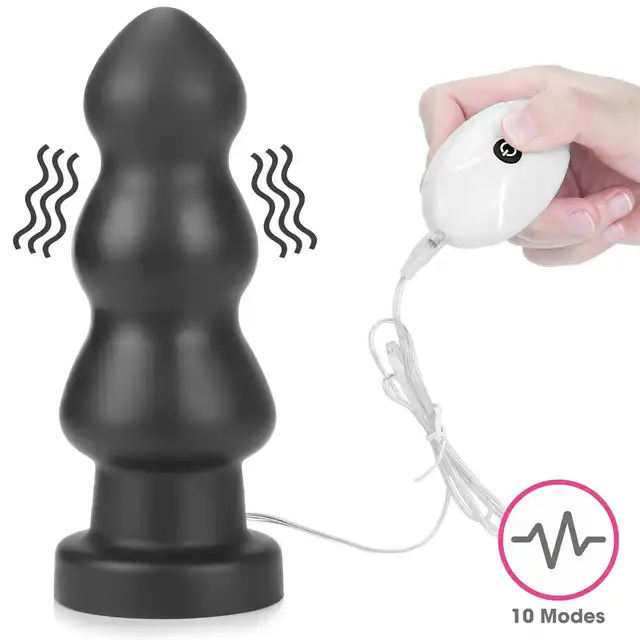 LoveToy - Vibrating Anal Rigger. Wibrujący plug analny XXL, wyzwanie, które zabierze Cię na wyżyny przyjemności