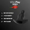 Erospace - Wild Play Hollow Anal Plug. Silikonowy korek analny z tunelem, wielofunkcyjna przyjemność i stymulacja