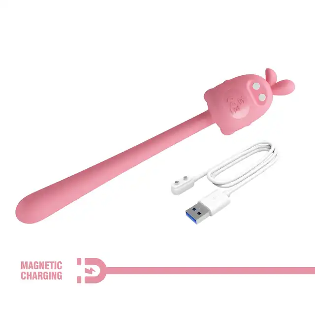 Pretty Love - Cute Bunny. Uroczy masażer z 7 trybami wibracji łączący subtelność designu z intensywną stymulacją