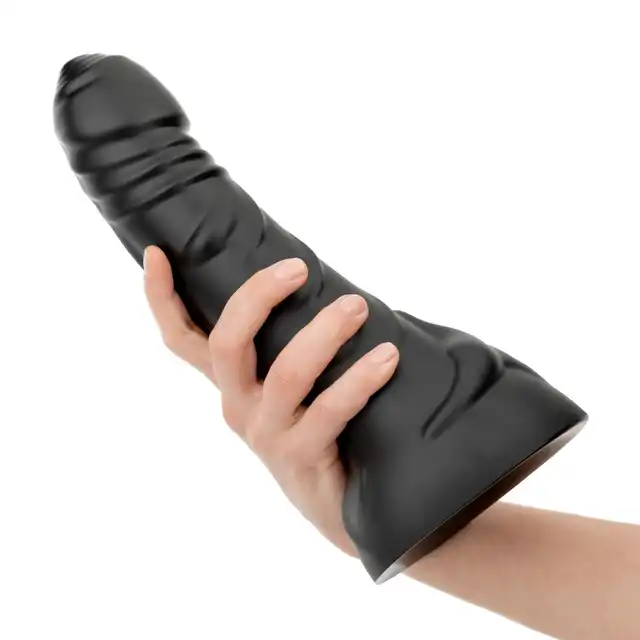 BUTTR - Black Hawk Curved Anal Dildo. Czarne zakrzywione dildo analne B intensywna stymulacja prostaty