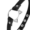 Bedroom Fantasies – Kitty Choker Black. Elegancka obroża z kocim motywem