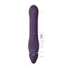 Vive - Ai Dual Vibrating &amp; Air Wave Tickler Strapless Strapon Purple. Strapless G-spot wibrator, unikalna technologia fal powietrznych