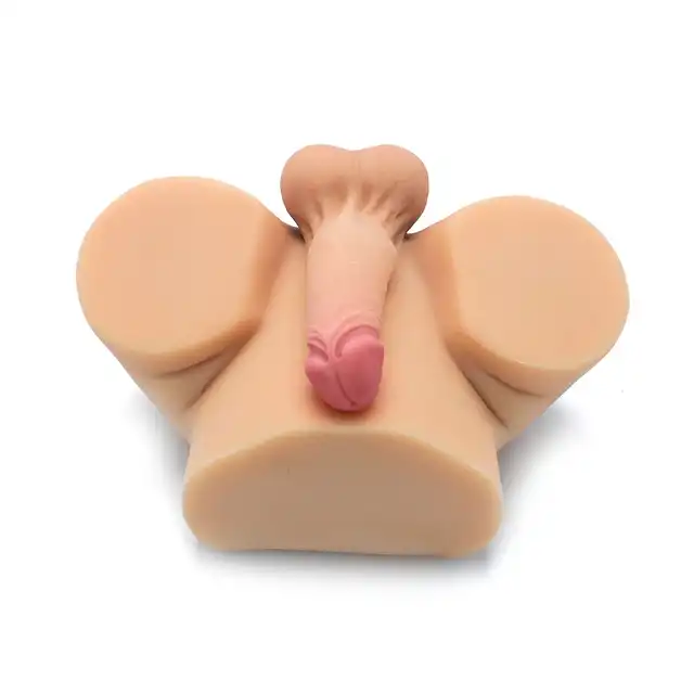 Kiotos - Masturbator Dildo Pussy &amp; Ass NR17. Unikatowy masturbator z realistycznym penisem, słodką waginą i ciasnym anusem, potrójna przyjemność 
