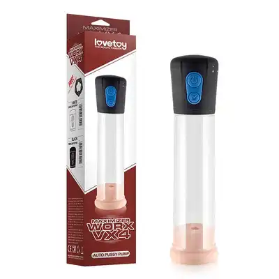 LoveToy - Maximaizer Work VX4 Auto Pro. Pompka Próżniowa Worx VX3 z Pierścieniem na Penisa