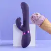 Vive - Etsu Pulse Wave G-Spot Rabbit &amp; Clitoral Stimulator Purple. Podwójny wibrator z 4 wymiennym silikonowymi końcówkami i3 sterowanymi silnikami