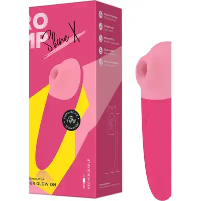 Romp - Shine X. Nowoczesny stymulator łechtaczki, który łączy w sobie wyjątkowy design z najnowszą technologią.