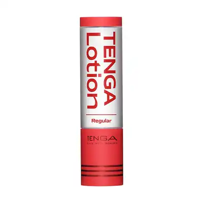 Tenga - Lotion Regular Red 170 ml. Klasyczny żel nawilżająco poślizgowy na bazie wody, nowa butelka z aplikatorem