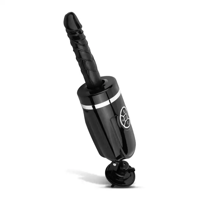 Teazers - Thrusting Dildo Vibrator. Zzaawansowana maszyna dla osób szukających intensywnych doznań, oferująca różnorodne tryby pchnięć oraz prędkości wibracji