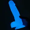 LoveToy -  Dildo 7.5'' Lumino Play. Świecące w ciemności realistyczne dildo