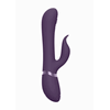 Vive - Etsu Pulse Wave G-Spot Rabbit &amp; Clitoral Stimulator Purple. Podwójny wibrator z 4 wymiennym silikonowymi końcówkami i3 sterowanymi silnikami