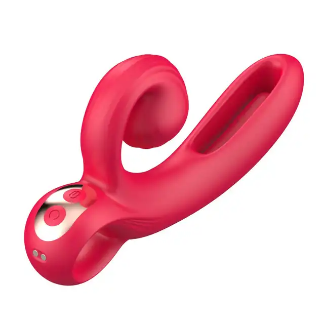 Erospace - Sweet Play Tounge Flipping Vibrator. Wibrator z ruchomym języczkiem, intensywna stymulacja dla maksymalnej przyjemności