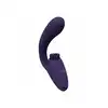 Vive Gen - Triple Motor G-Spot Vibrator with Pulse Wave and Vibrating Bristles - Purple