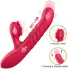 Erospace - Sweet Play G-spot Vibrator with Thrusting.  Wibrator z funkcją ruchu posuwistego, intensywna stymulacja punktu G i łechtaczki
