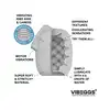 VIBEGGS - Blow Misty Vibrating Masturbation Sleeve. Wibrujący rękaw do masturbacji z miękkimi i zmysłowymi okrągłymi kształtami