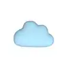 Blush - Play with me Cuddle Cloud Body Massager Blue. Uroczy stymulator łechtaczki w kształcie chmurki