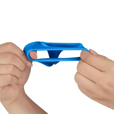 LoveToy - Pinnacle Pro Trio Grip Enchancer Sleeve. Elastyczna nakładka na jądra, zwiększ wytrzymałość i intensyfikuj przyjemność