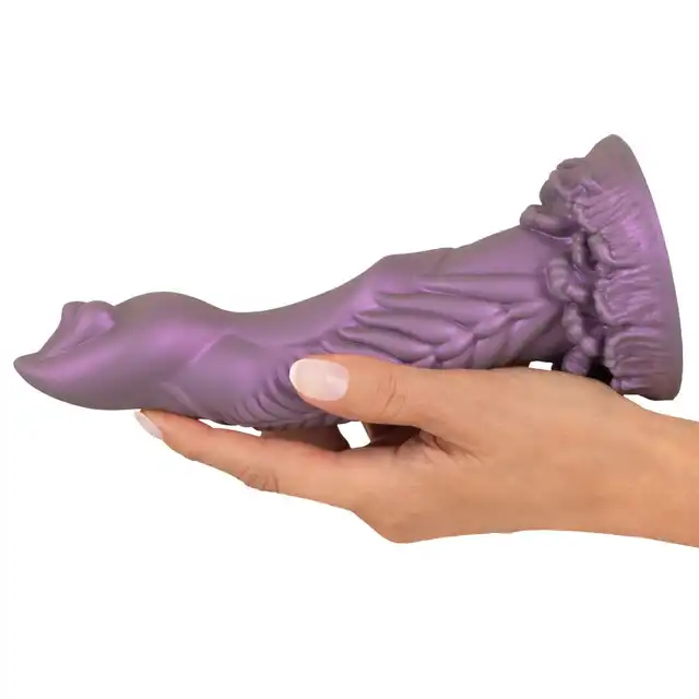 Beasty Cocks - Alien Phallus. Metaliczne wykończenie i fantazyjna struktura dla wyjątkowej stymulacji. 