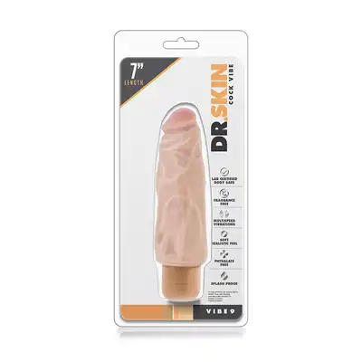 Dr Skin - Cock Vibe Vibe 9 Flesh. Realistyczny wibrator z intensywnymi wibracjami