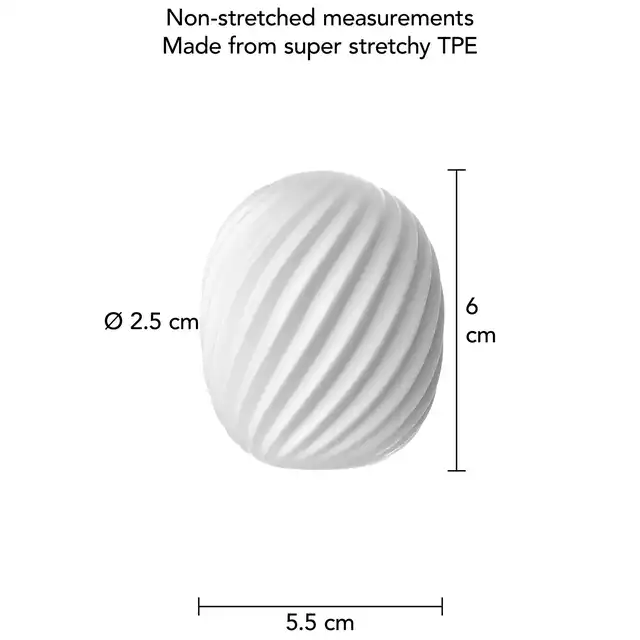 ToyJoy - Hero Mini Masturbator Spiral. Spiralny, ergonomiczny masturbator, który oferuje niezrównane doznania dzięki swojej strukturze