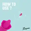 Teazers - Clitoris Stimulator With Thong Pink. Wibrator łechtaczkowy z języczkiem, ekscytujący wibrator do stymulacji łechtaczki