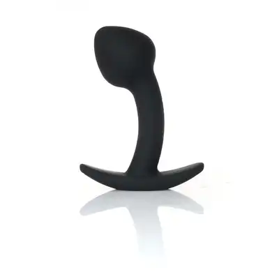 B-Series - Silicone Curved Plug S. Gładka powierzchnia, anatomiczny kształt i silikon marki premium