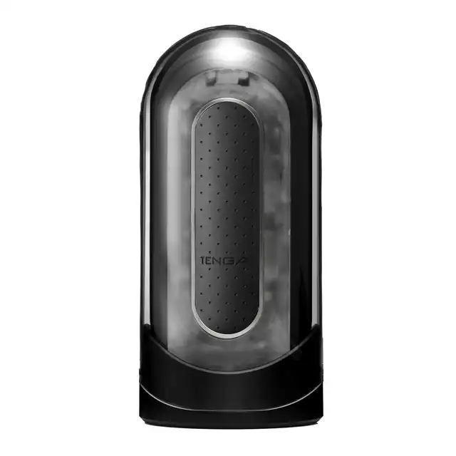 Tenga - Flip Zero 0 Electronic Vibration Black. Zaawansowany masturbator oferujący niezwykle intensywne doznania dzięki dynamicznym wibracjom i twardszemu materiałowi.