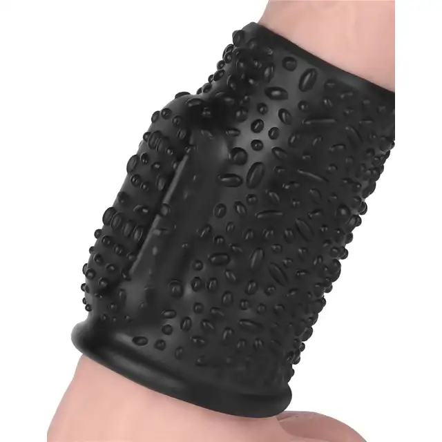 LoveToy - Drip Knights Ring Vibrating Penis Sleeve. ibrujący pierścień na penisa
