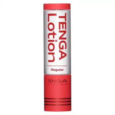 Tenga - Lotion Regular Red 170 ml. Klasyczny żel nawilżająco poślizgowy na bazie wody, nowa butelka z aplikatorem