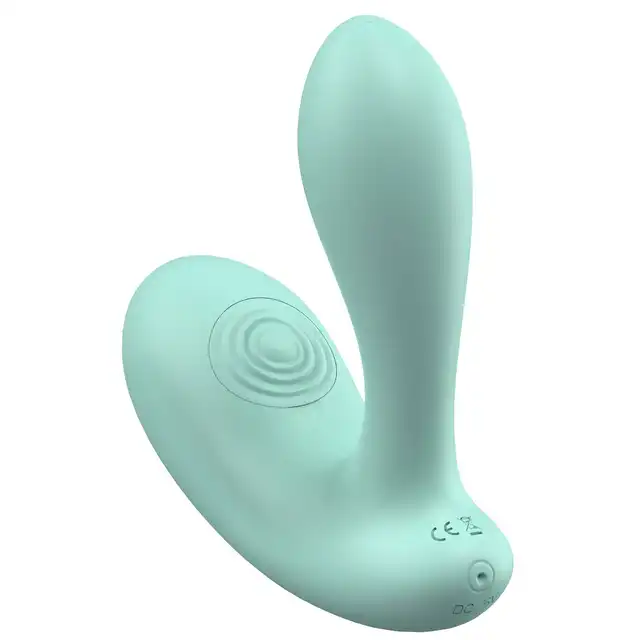 Xocoon - DuoVibe II Tapping Vibrator. Wibrator podwójny łączący subtelne stukania i potężne wibracje, które skutecznie stymulują punkt G i łechtaczkę