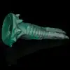 LoveToy - Savage Charm Double-Claw. Fantazyjne podwójne silkonowe dildo z pazurami i wibracjami. SUPER MOCNE!!!