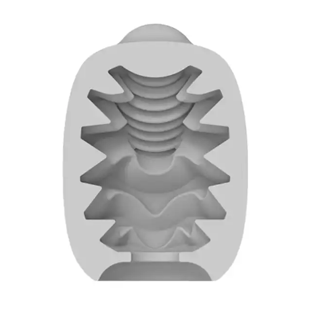 VIBEGGS - Candy Curves Vibrating Masturbation Sleeve. Wibrujący rękaw do masturbacji z pysznymi krągłościami, które rozpieszczają