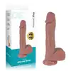 Erospace - Natural Play D5. Realistyczne dildo 21 cm z wysokiej jakości silikonu – intensywna przyjemność i komfort. 