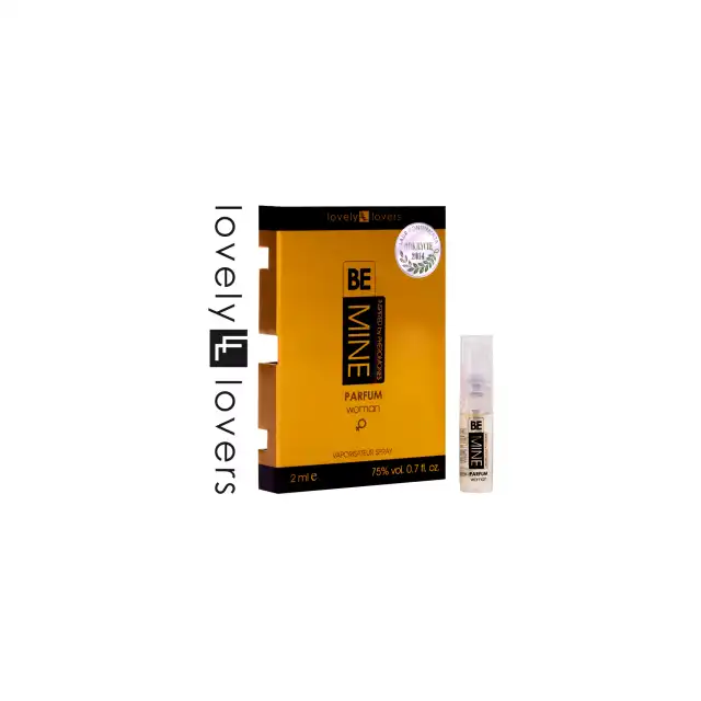 Lovely Lovers - Be MIne Original Parfum Woman 2ml. Damskie feromony z feromonami, stworzone z myślą o przyciąganiu uwagi i podkreślaniu osobowości kobiet typu alfa