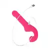 Teazers - Strapless Strap On Vibrator Pink. Wibrujący strapon bez uprzężowy, intensywna stymulacja łechtaczki, punktu G i strefy analnej w jednym