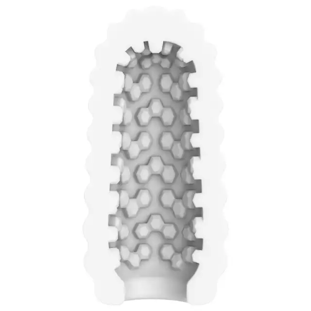 ToyJoy - Hero Medium Masturbator Ribs. Niewielki masturbator o wyjątkowych strukturach stymulujących, intensywna masturbacja