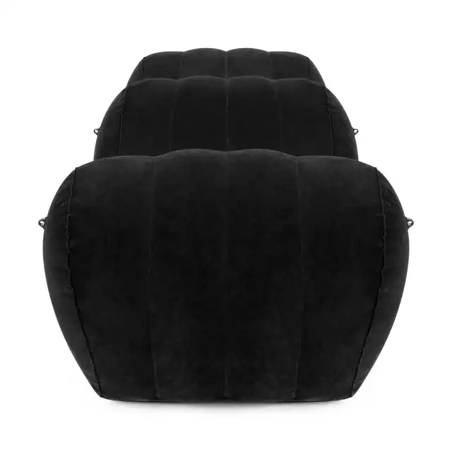 Bedroom Fantasies - The Lounger Inflatable Bench Black. Nadmuchiwana ławka erotyczna, która łączy komfort, elastyczność i kreatywność w zabawie