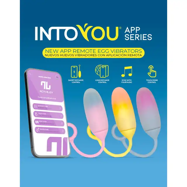 IY - Vibrating Egg with App. Wibrujące jajeczko z aplikacją, inteligentna kontrola, nieograniczona przyjemność i pełna dyskrecja