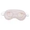 Sportsheets - S&amp;M Peaches ‘n CreaMe Blindfold Cream. Opaska na oczy ze sprośnym haftem brzoskwinek