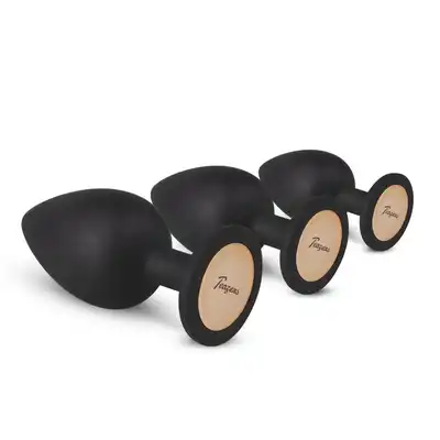 Teazers - Butt Plug Set. Zestaw korków analnych o 3 wielkościach, zestaw idealny dla początkujących