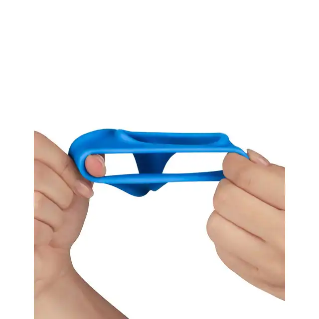 LoveToy - Pinnacle Pro Trio Grip Enchancer Sleeve. Elastyczna nakładka na jądra, zwiększ wytrzymałość i intensyfikuj przyjemność